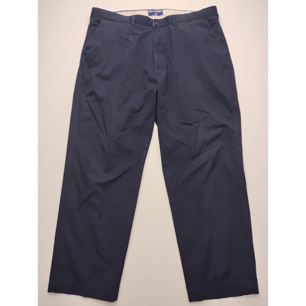 Polo Sport Ralph Lauren Marine System‎ Chino Pants Navy Blue Mens 42x30